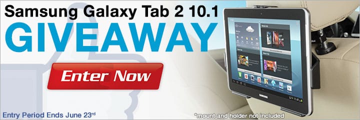 Win a Galaxy Tab 2 10.1