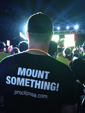 Electric Run ProClip Mount Something Shirt