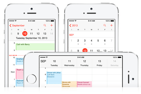 iOS 7 Calendar