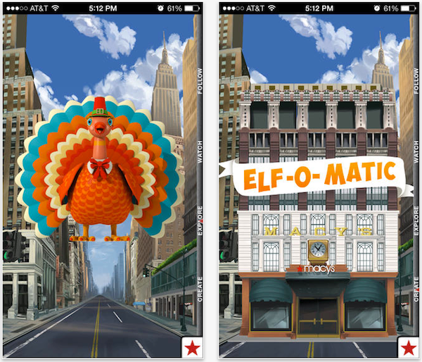 Macys Thanksgiving Day Parade 2013 App