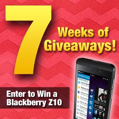 BlackBerry Z10 Giveaway