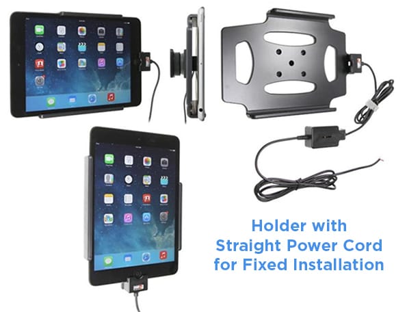 iPad Mini Holders with Straight Power Cord