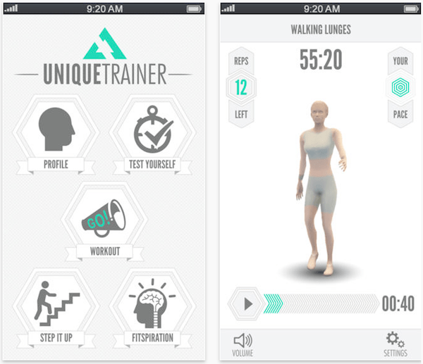 UniqueTrainer screenshot