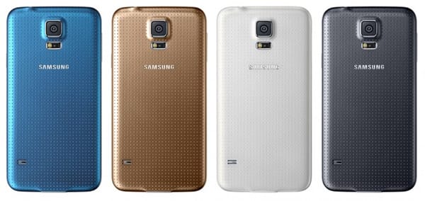 Samsung Galaxy S5 Colors