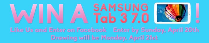 Win a Galaxy Tab 3