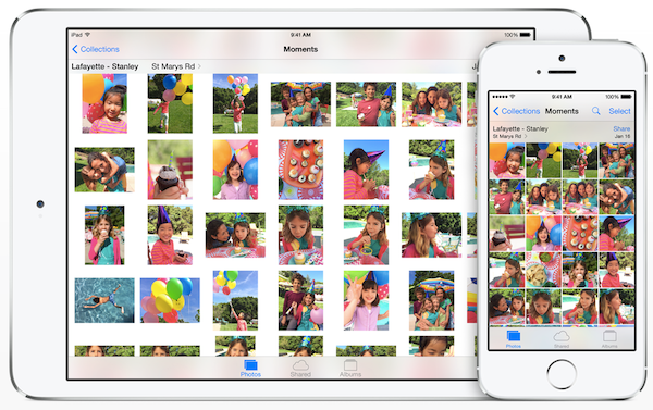 iOS 8 Photo Stream