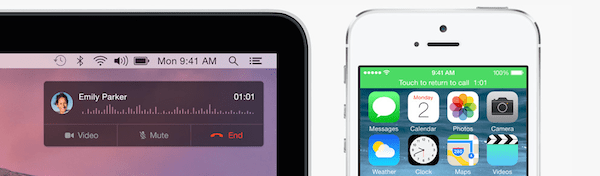 iOS 8 Continuity Receive Call
