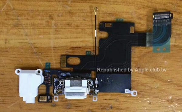 iPhone 6 Lightning connector assembly