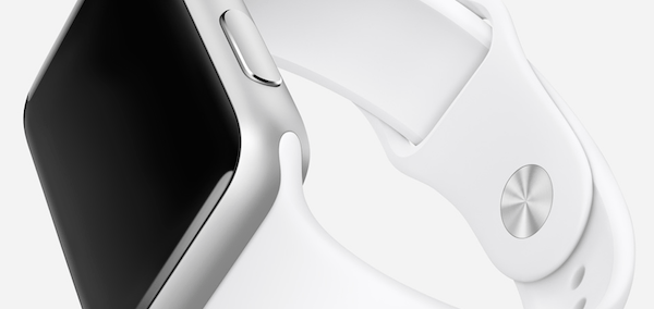 Apple Watch Silver White Band