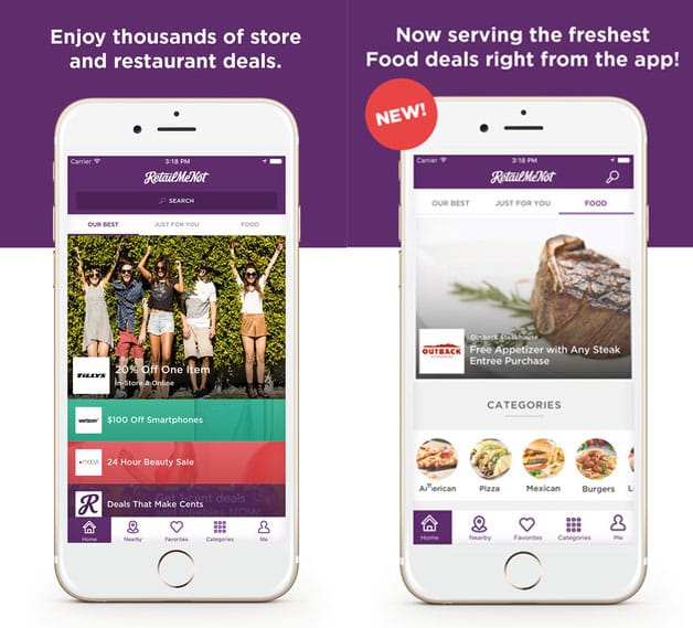 RetailMeNot Shopping App