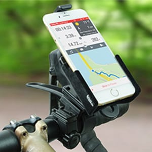 Adjustable Top Support and Strap Bike Phone Mount