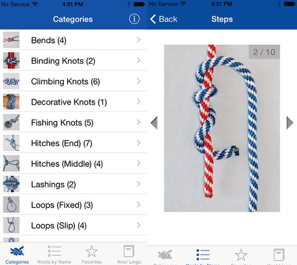Knot Guide Boating App