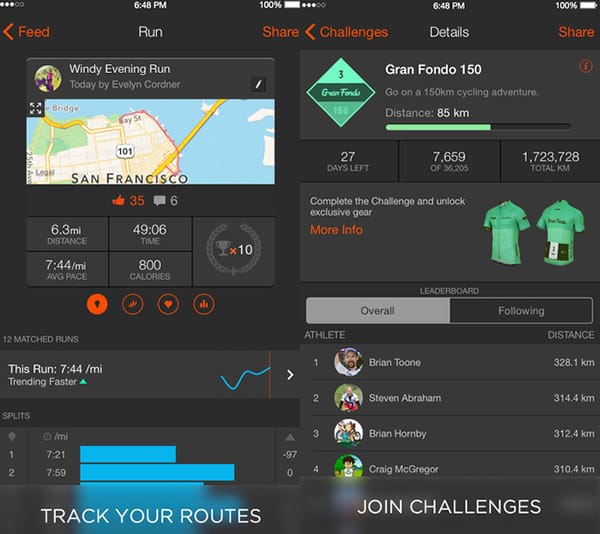 Strava Running Stroller App