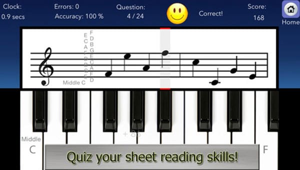 Piano Tutor App