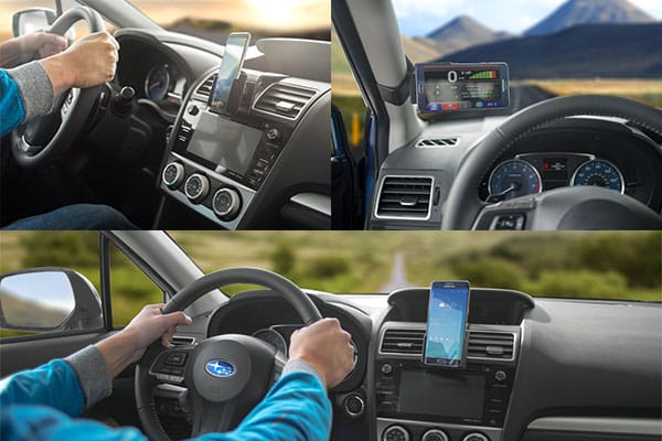 Subaru Impreza and Forester Phone Mounts and Holders