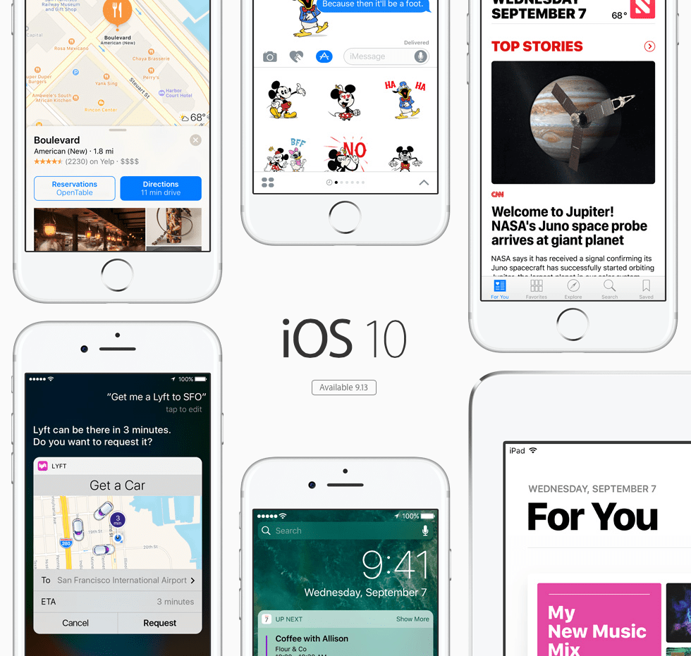 Exploring Apple's New iOS 10 for iPhone and iPad