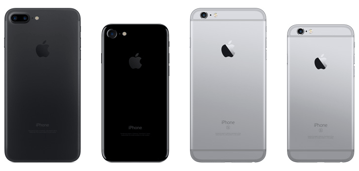 iPhone 7 Black vs iPhone 6 Space Gray