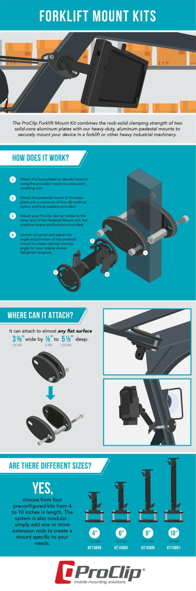 Forklift Mount Kit