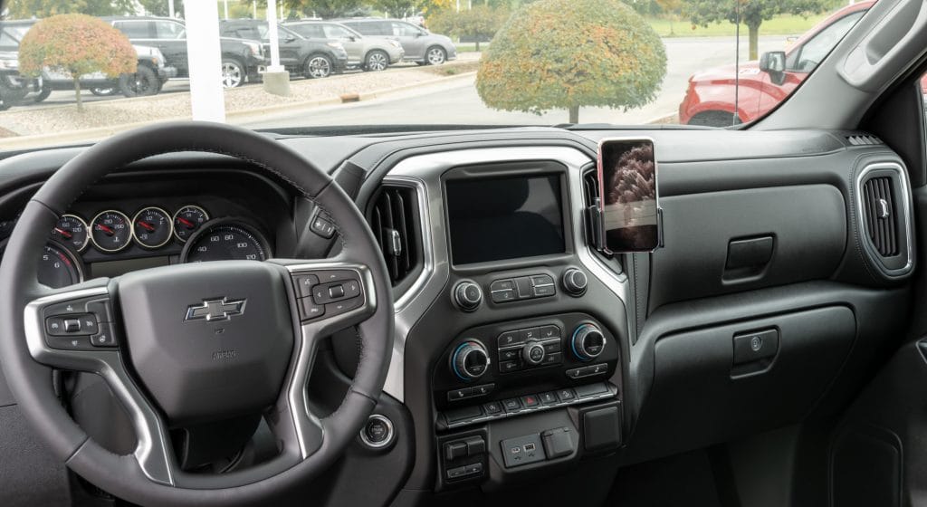 All-New Silverado Phone Mounts | ProClip USA | Hands-Free Phone Mount