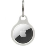 AirTag Key Chain - White